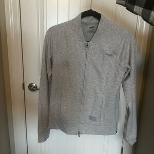 Puma Gray Zip-Up Jacket